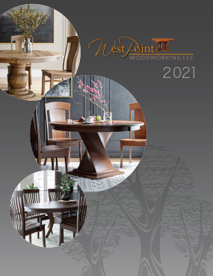 2021 West Point Woodworking Dining Room Furniture Catalog